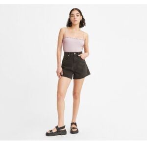 Levis high waisted mom shorts